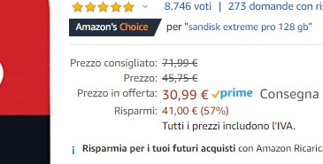 Sconto su sconto