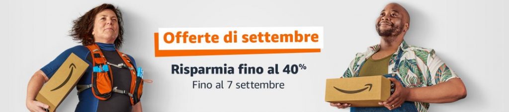 Amazon: offerte di settembre