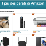 Gli articoli più desiderati in Informatica